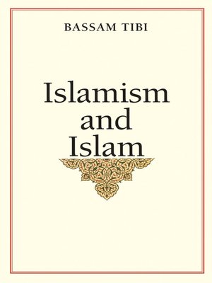 cover image of Islamism and Islam